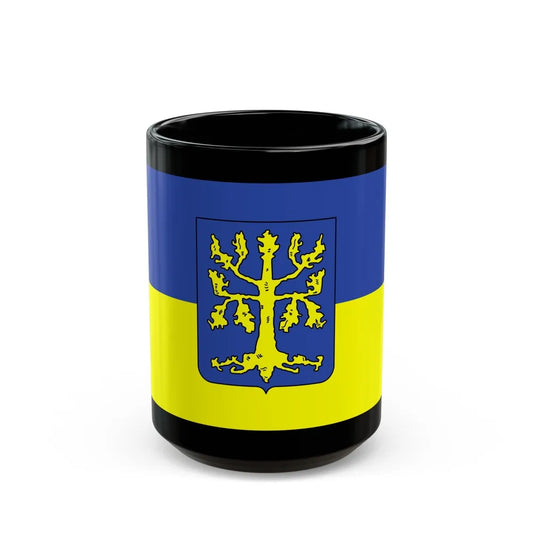 Flag of Hagen Germany - Black Coffee Mug-15oz-Go Mug Yourself