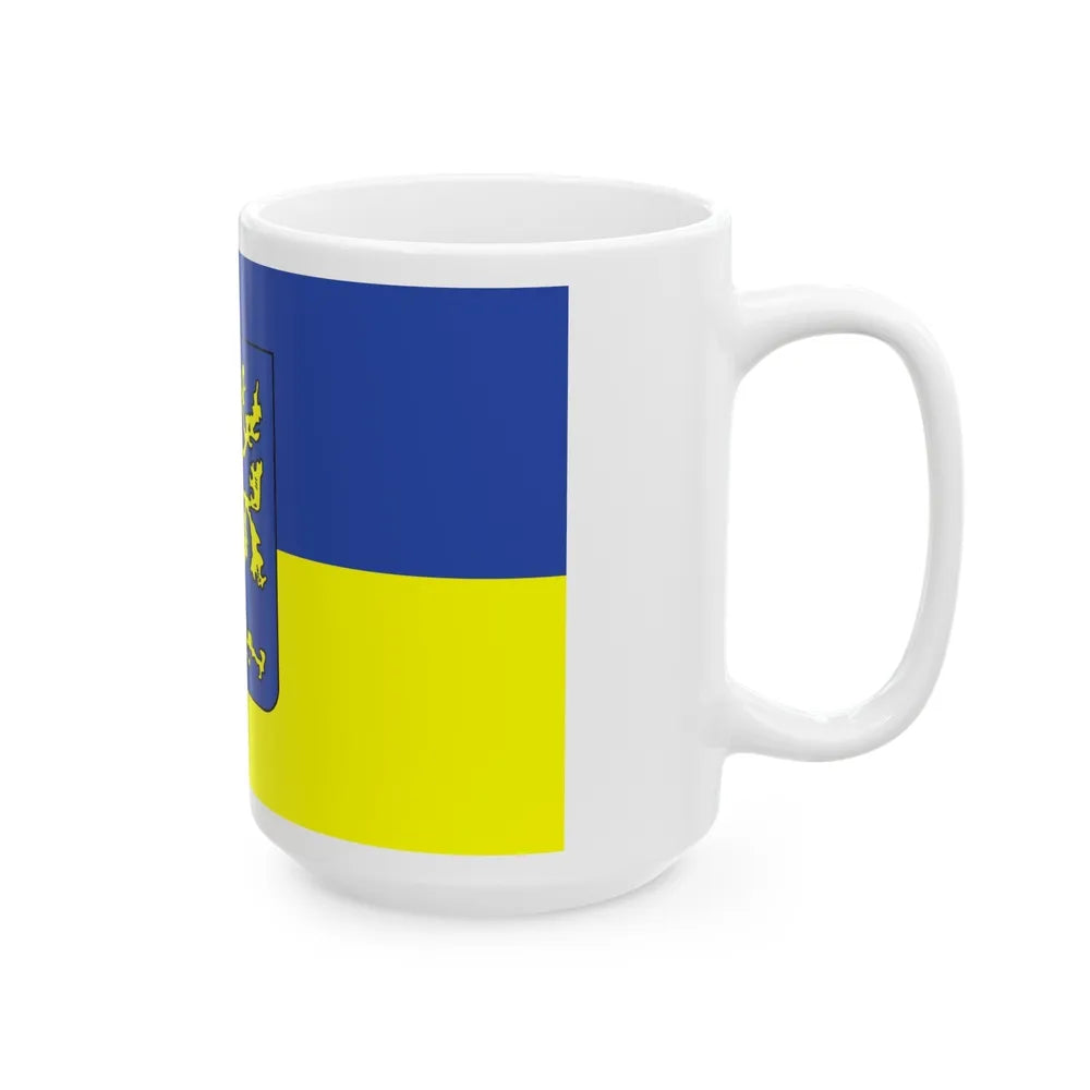 Flag of Hagen Germany - White Coffee Mug-Go Mug Yourself