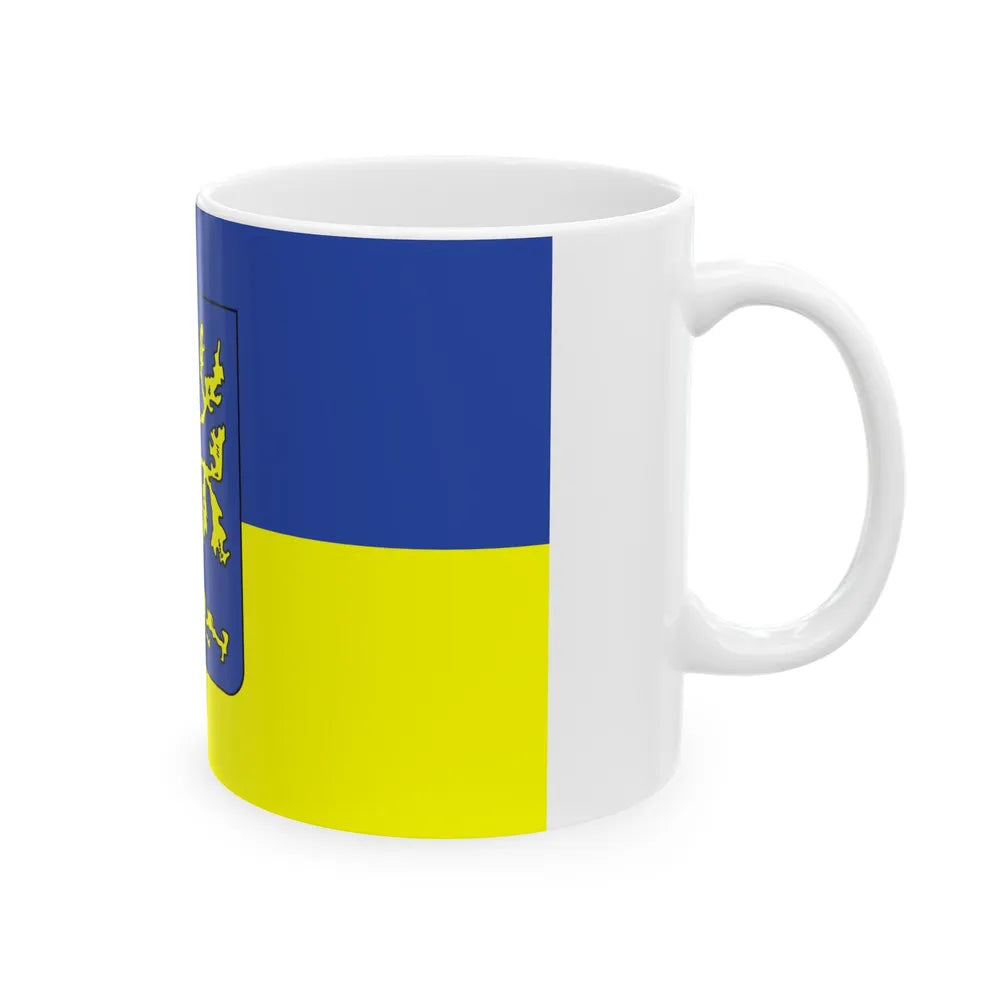 Flag of Hagen Germany - White Coffee Mug-Go Mug Yourself