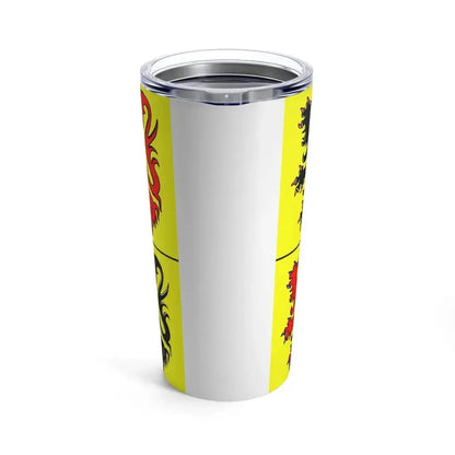 Flag of Hainaut Belgium - Tumbler 20oz - Go Mug Yourself