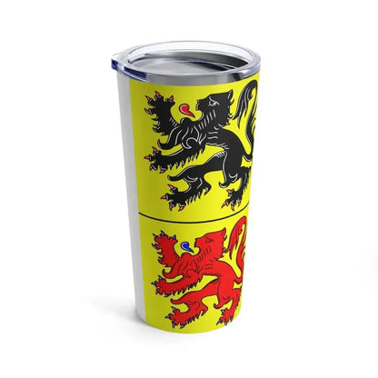 Flag of Hainaut Belgium - Tumbler 20oz - Go Mug Yourself