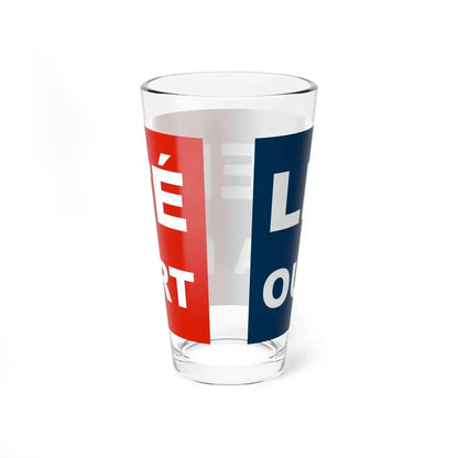 Flag of Haiti 1803-1804 (Haiti) Pint Glass 16oz - Go Mug Yourself
