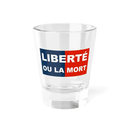Flag of Haiti 1803-1804 (Haiti) Shot Glass 1.5oz 1.5oz - Go Mug Yourself