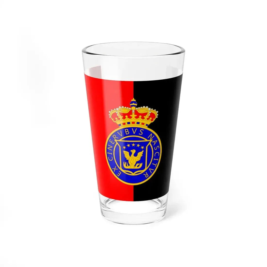 Flag of Haiti 1814-1820 (Haiti) Pint Glass 16oz 16oz - Go Mug Yourself