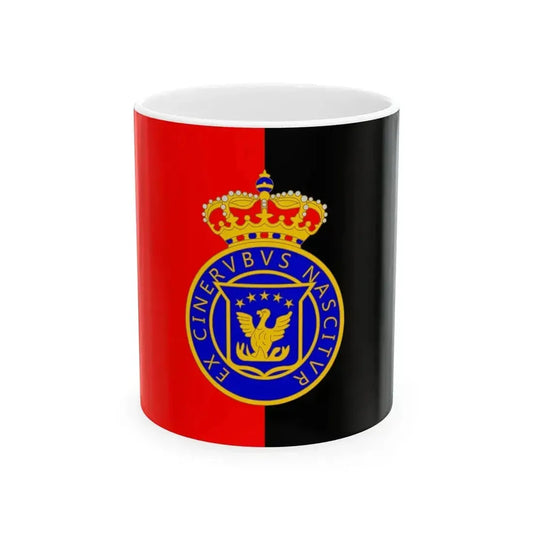 Flag of Haiti 1814-1820 (Haiti) White Coffee Mug 11oz - Go Mug Yourself