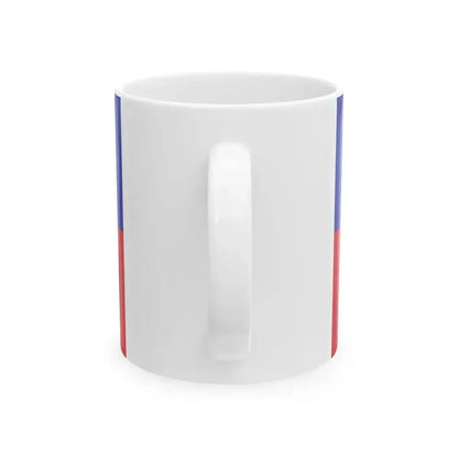 Flag of Haiti 1859-1964 3-2 (Haiti) White Coffee Mug - Go Mug Yourself