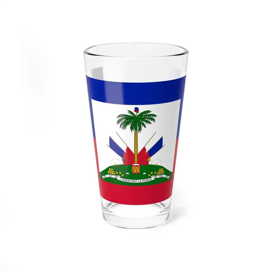 Flag of Haiti 1859-1964 (Haiti) Pint Glass 16oz 16oz - Go Mug Yourself
