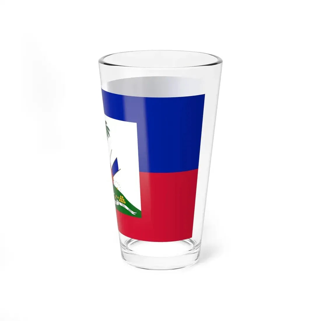 Flag of Haiti 1859-1964 (Haiti) Pint Glass 16oz - Go Mug Yourself