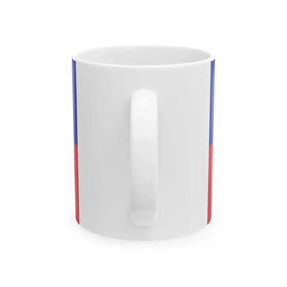 Flag of Haiti 1859-1964 (Haiti) White Coffee Mug - Go Mug Yourself
