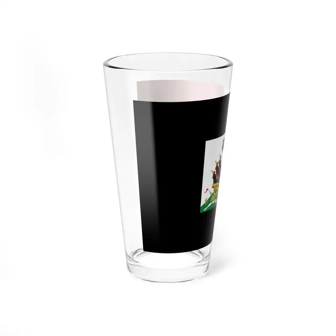 Flag of Haiti 1964-1986 3-2 (Haiti) Pint Glass 16oz - Go Mug Yourself