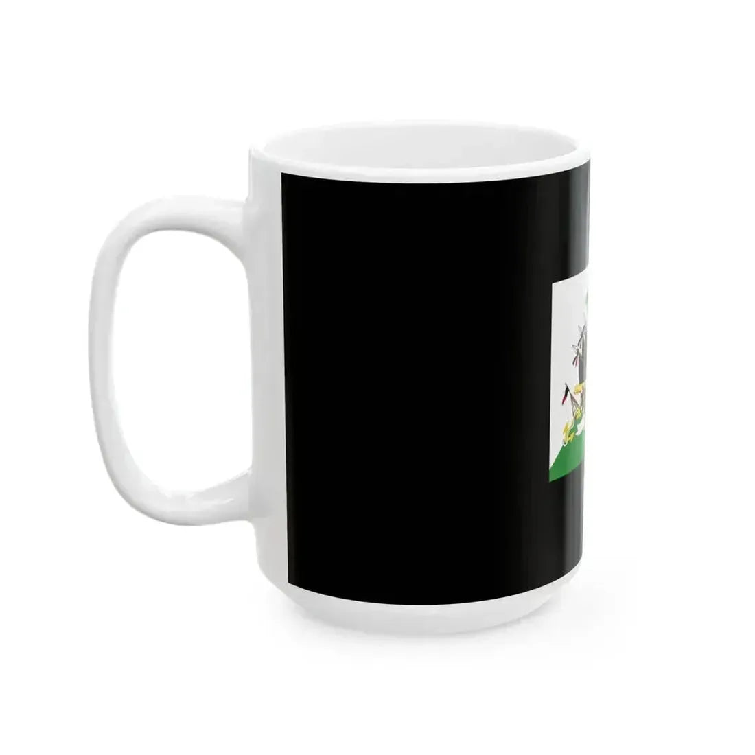 Flag of Haiti 1964-1986 - Alternative version (Haiti) White Coffee Mug - Go Mug Yourself
