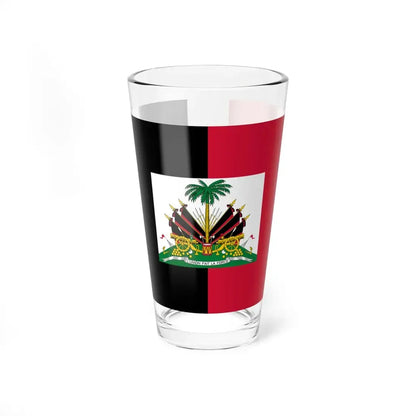 Flag of Haiti 1964-1986 (Haiti) Pint Glass 16oz 16oz - Go Mug Yourself