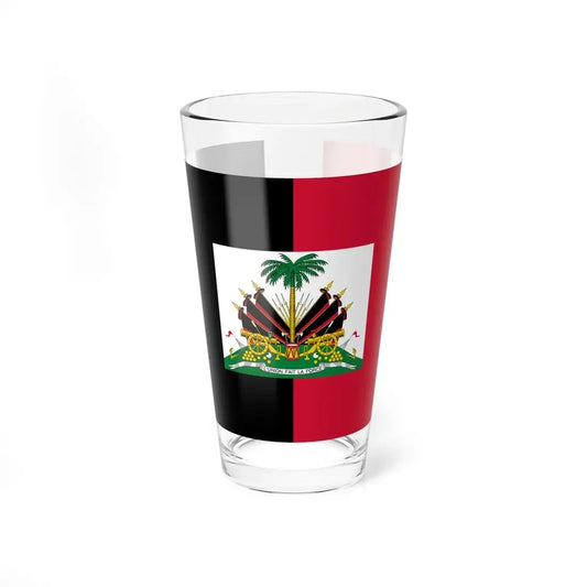 Flag of Haiti 1964-1986 (Haiti) Pint Glass 16oz 16oz - Go Mug Yourself