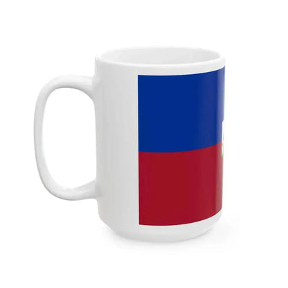 Flag of Haiti alternative version (Haiti) White Coffee Mug - Go Mug Yourself