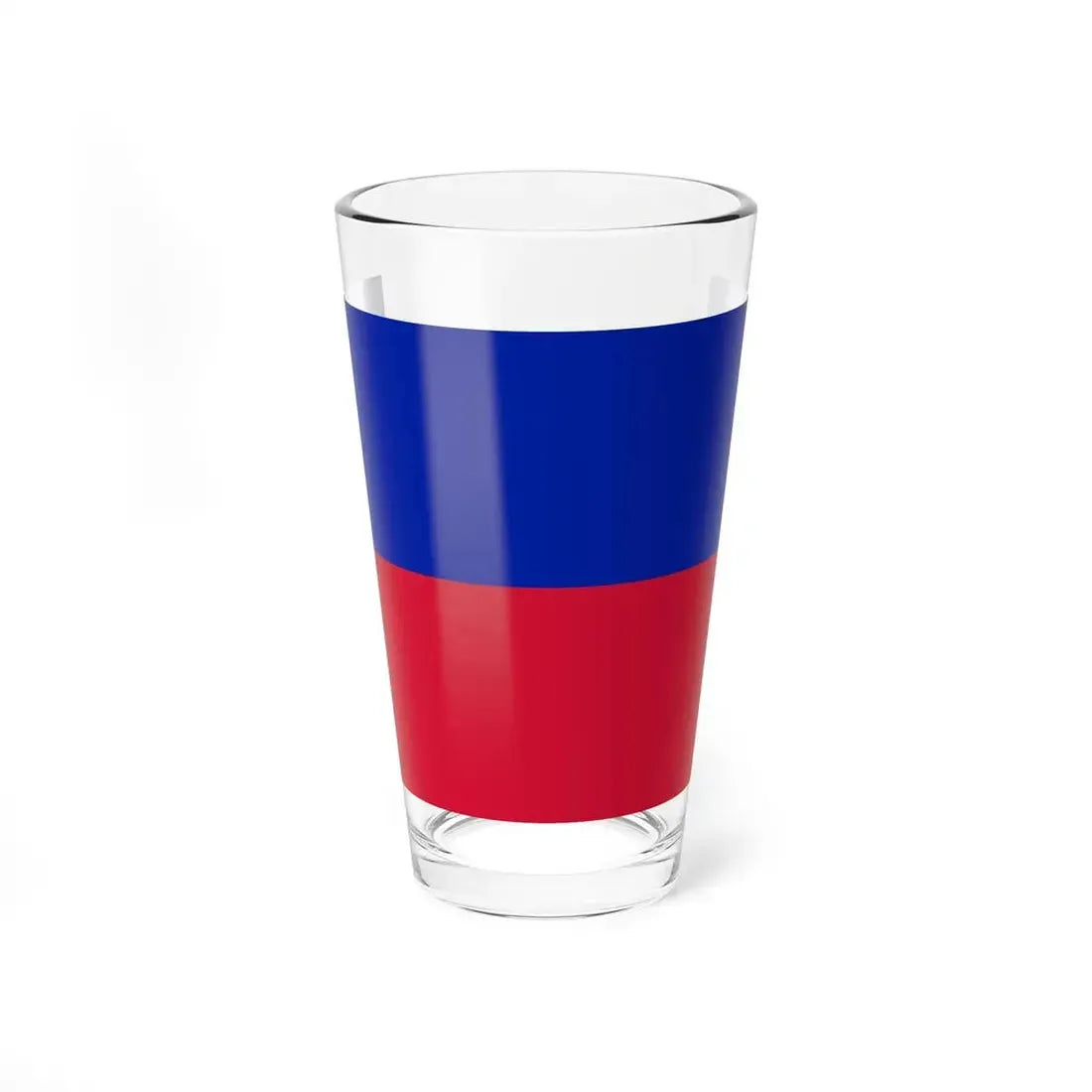 Flag of Haiti civil 3-2 (Haiti) Pint Glass 16oz 16oz - Go Mug Yourself