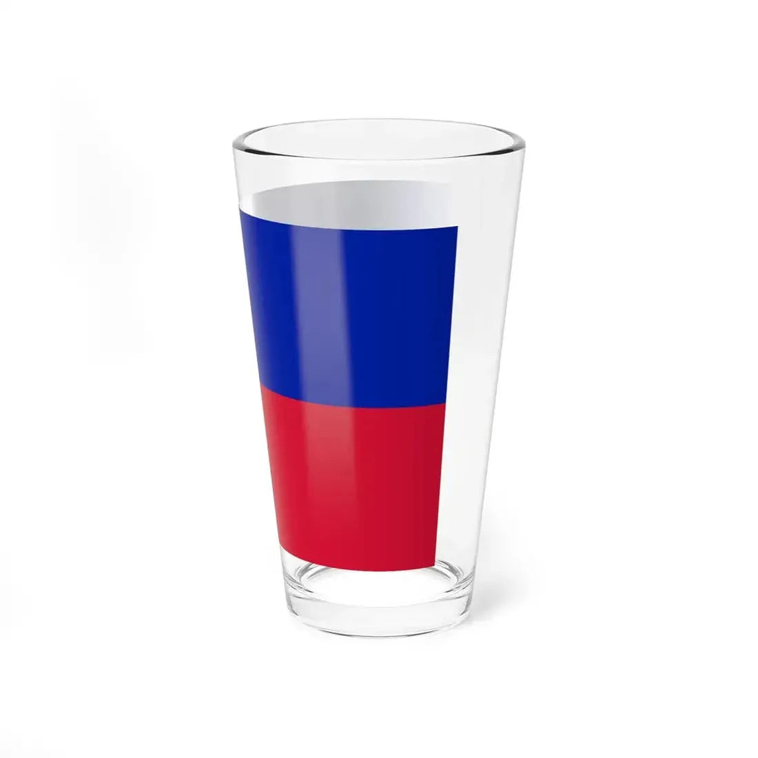 Flag of Haiti civil 3-2 (Haiti) Pint Glass 16oz - Go Mug Yourself
