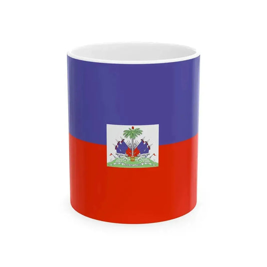 Flag of Haiti WFB 2000 (Haiti) White Coffee Mug 11oz - Go Mug Yourself