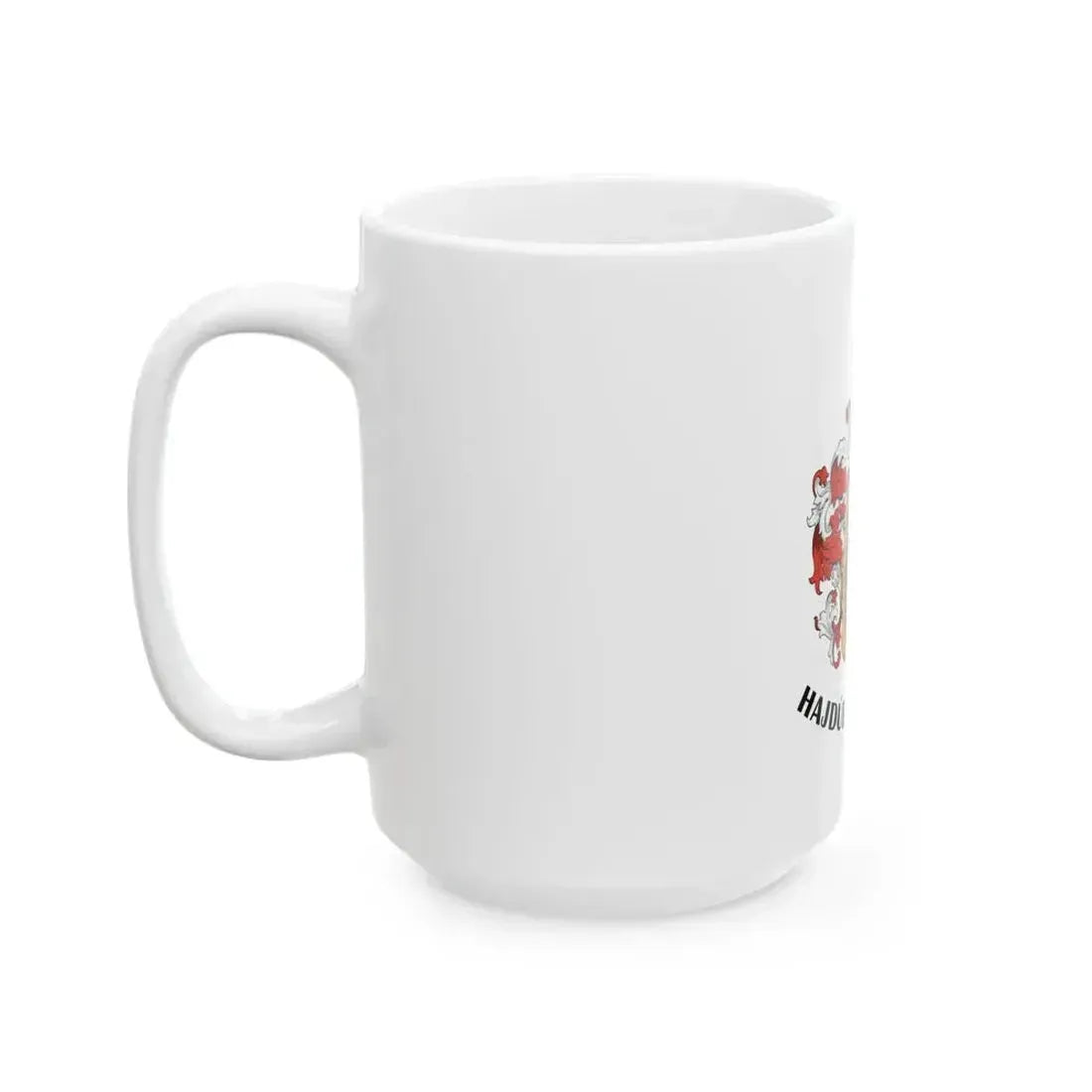 Flag of Hajduboszormeny (Hungary) White Coffee Mug - Go Mug Yourself