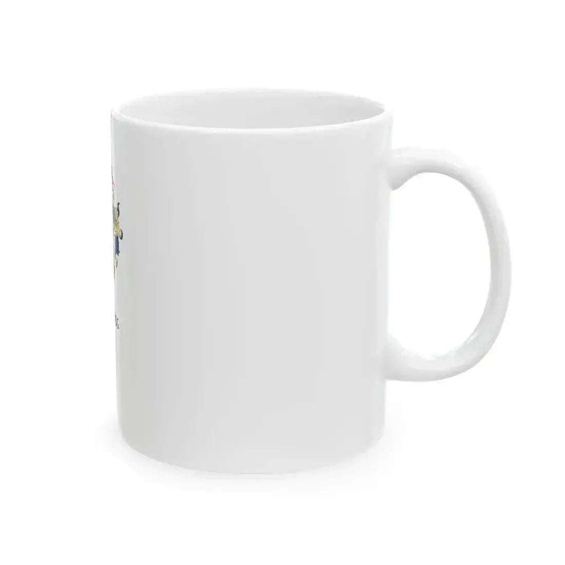 Flag of Hajdudorog vertical (Hungary) White Coffee Mug - Go Mug Yourself