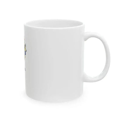 Flag of Hajdudorog vertical (Hungary) White Coffee Mug - Go Mug Yourself
