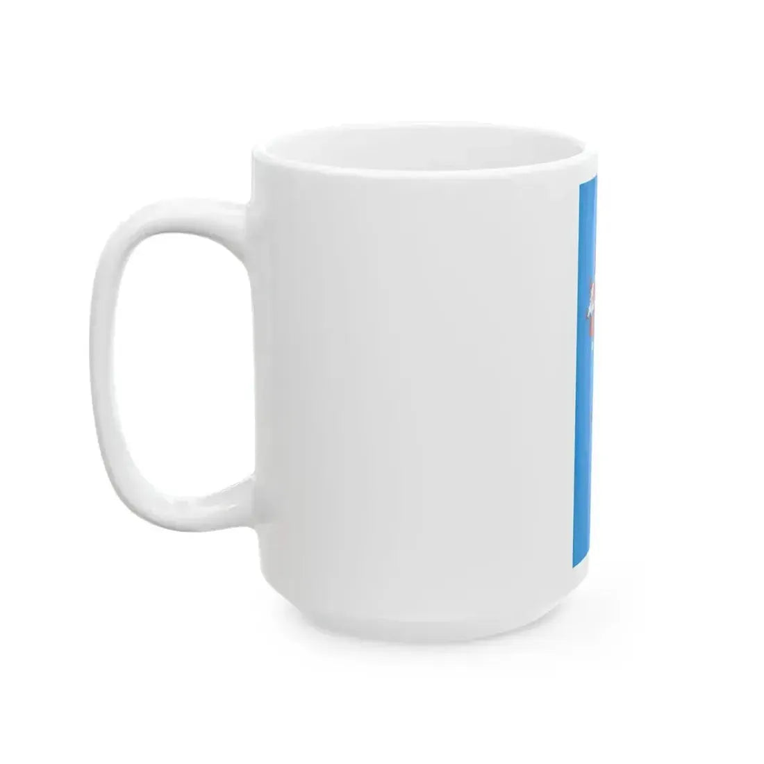 Flag of Hajdudorog vertical (Hungary) White Coffee Mug - Go Mug Yourself