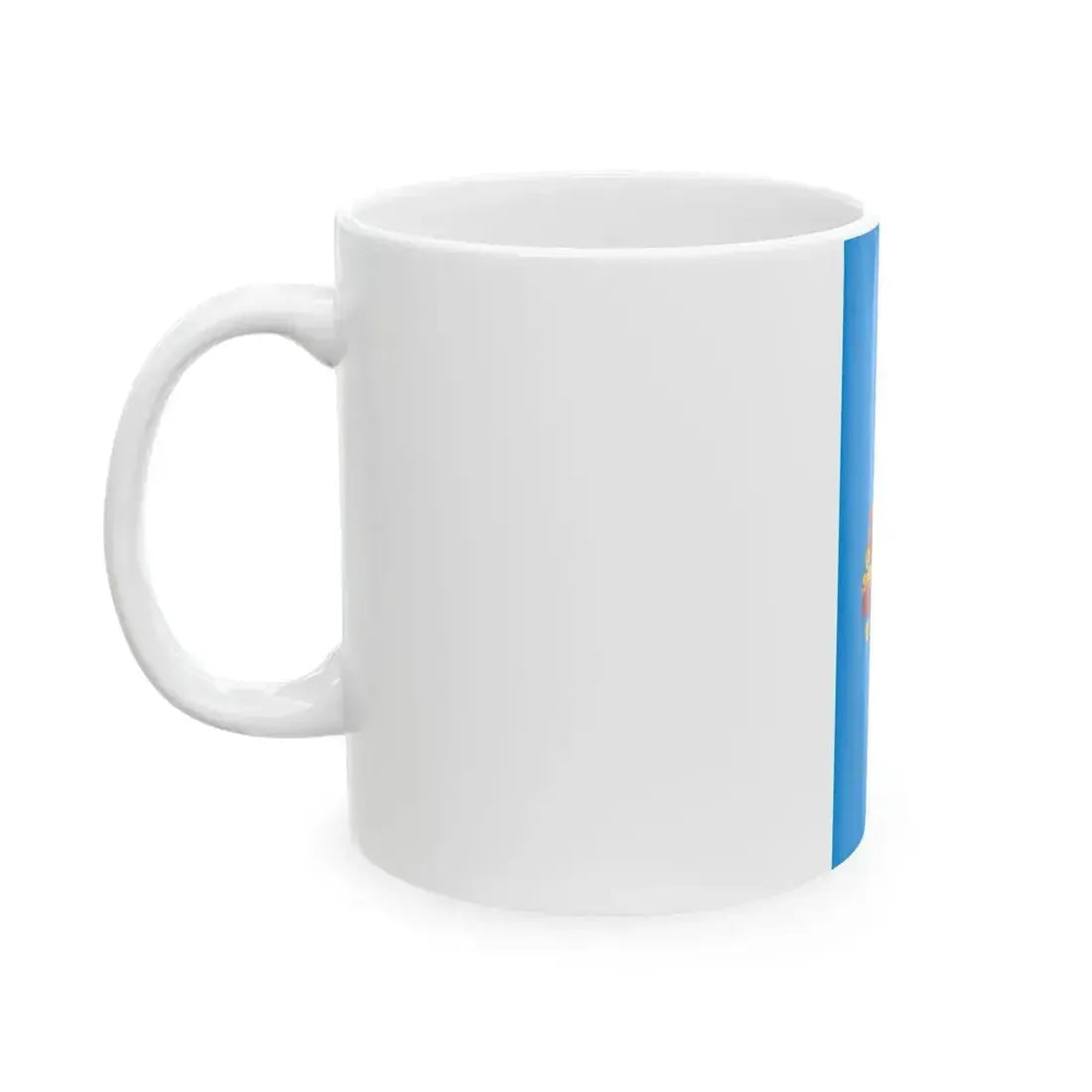 Flag of Hajdunanas vertical (Hungary) White Coffee Mug - Go Mug Yourself