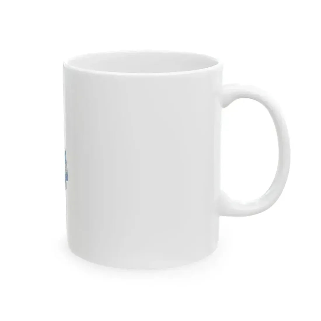 Flag of Hajdunanas vertical (Hungary) White Coffee Mug - Go Mug Yourself