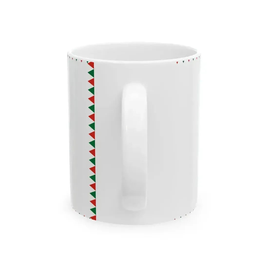 Flag of Hajdusamson (Hungary) White Coffee Mug - Go Mug Yourself