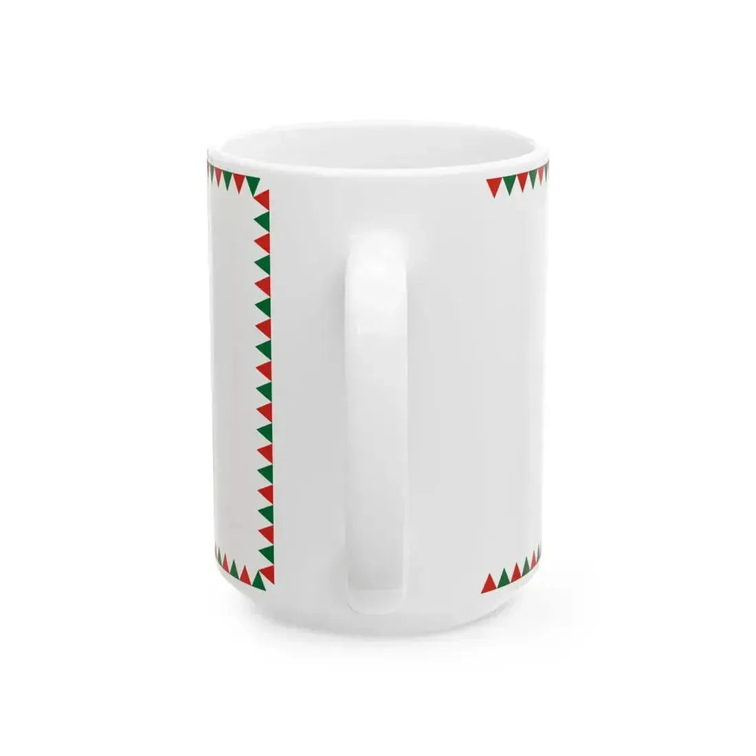 Flag of Hajdusamson (Hungary) White Coffee Mug - Go Mug Yourself