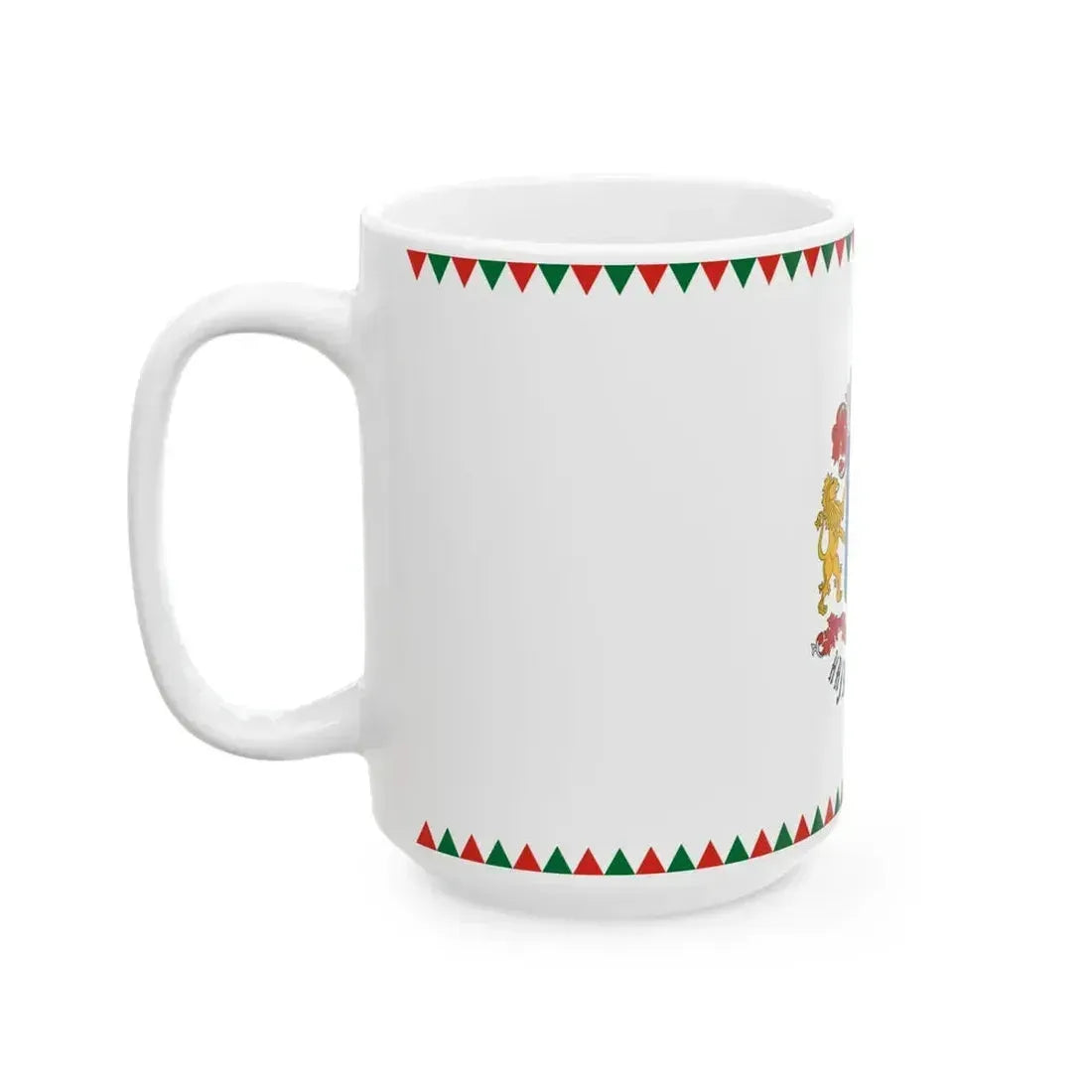 Flag of Hajdusamson (Hungary) White Coffee Mug - Go Mug Yourself