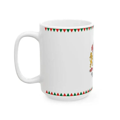 Flag of Hajdusamson (Hungary) White Coffee Mug - Go Mug Yourself