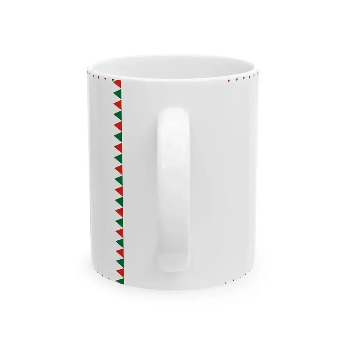 Flag of Hajdusamson variant (Hungary) White Coffee Mug - Go Mug Yourself