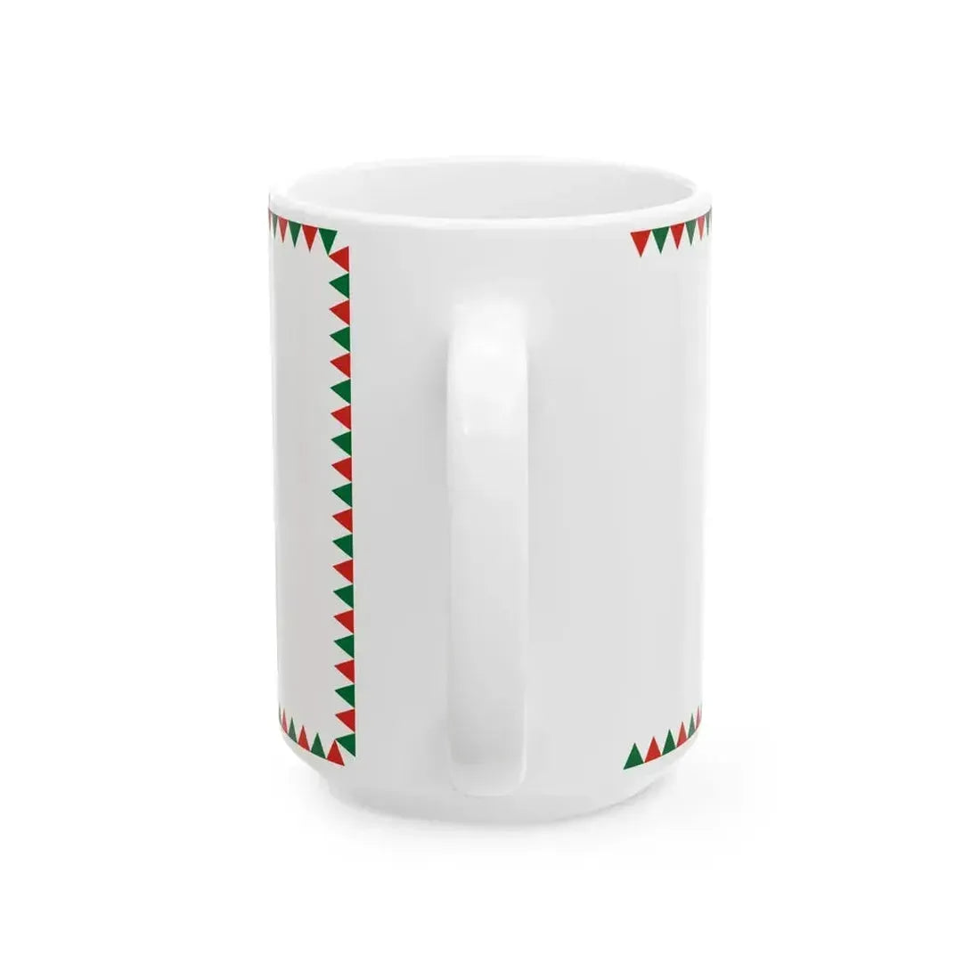 Flag of Hajdusamson variant (Hungary) White Coffee Mug - Go Mug Yourself
