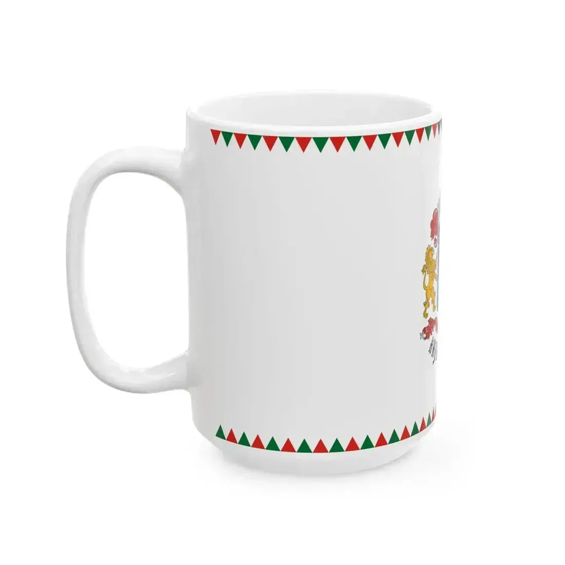 Flag of Hajdusamson variant (Hungary) White Coffee Mug - Go Mug Yourself