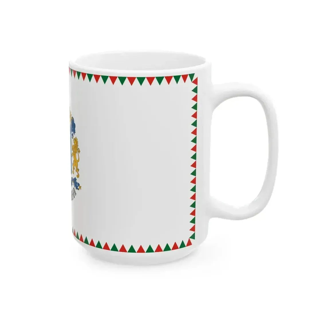 Flag of Hajdusamson variant (Hungary) White Coffee Mug - Go Mug Yourself