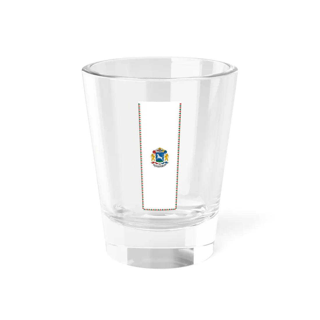 Flag of Hajdusamson vertical (Hungary) Shot Glass 1.5oz 1.5oz - Go Mug Yourself