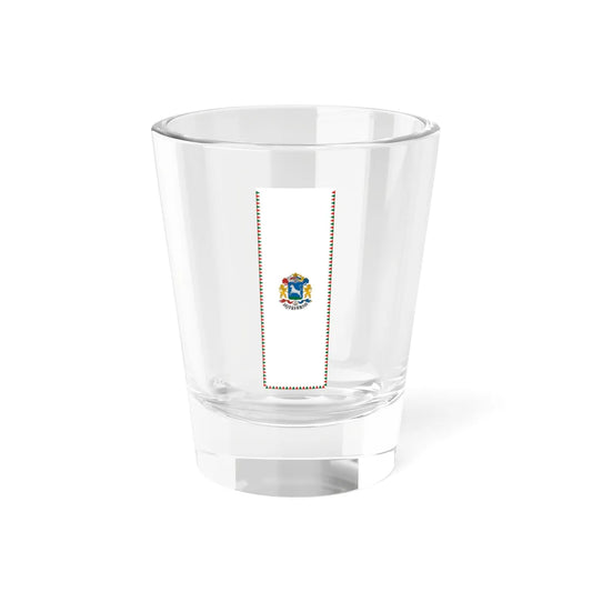 Flag of Hajdusamson vertical (Hungary) Shot Glass 1.5oz 1.5oz - Go Mug Yourself