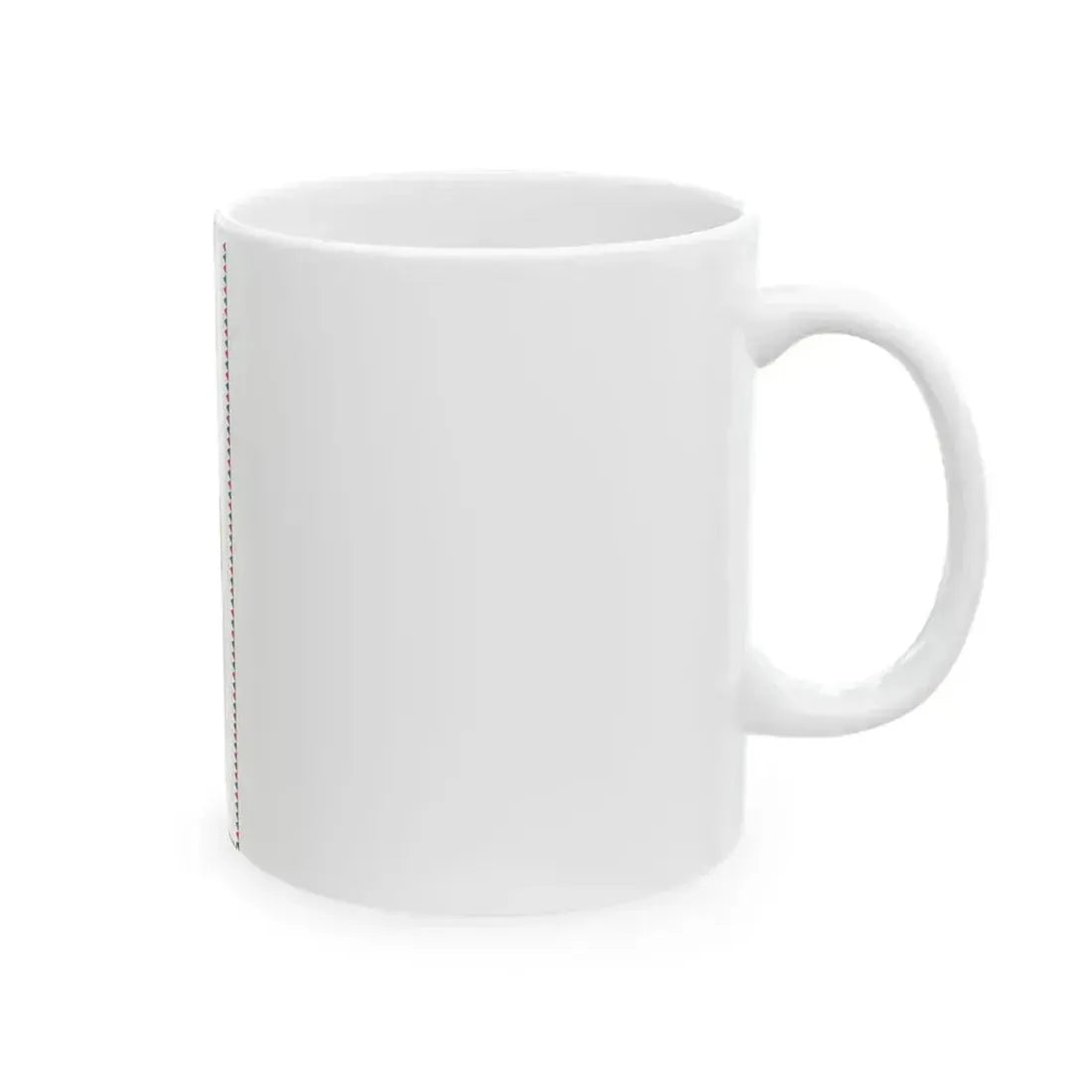 Flag of Hajdusamson vertical (Hungary) White Coffee Mug - Go Mug Yourself