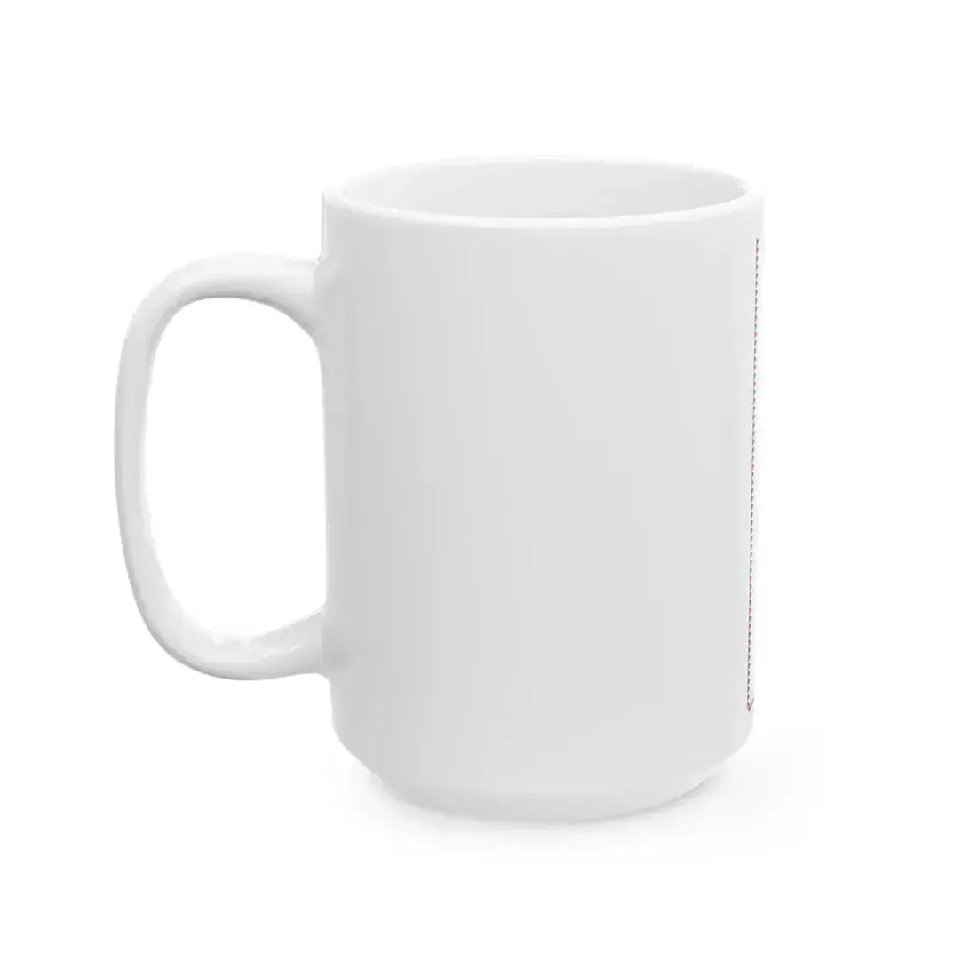 Flag of Hajdusamson vertical (Hungary) White Coffee Mug - Go Mug Yourself