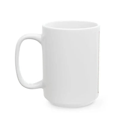 Flag of Hajdusamson vertical (Hungary) White Coffee Mug - Go Mug Yourself
