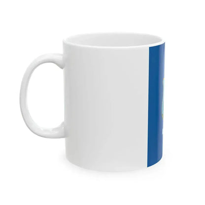 Flag of Hajos (Hungary) White Coffee Mug - Go Mug Yourself