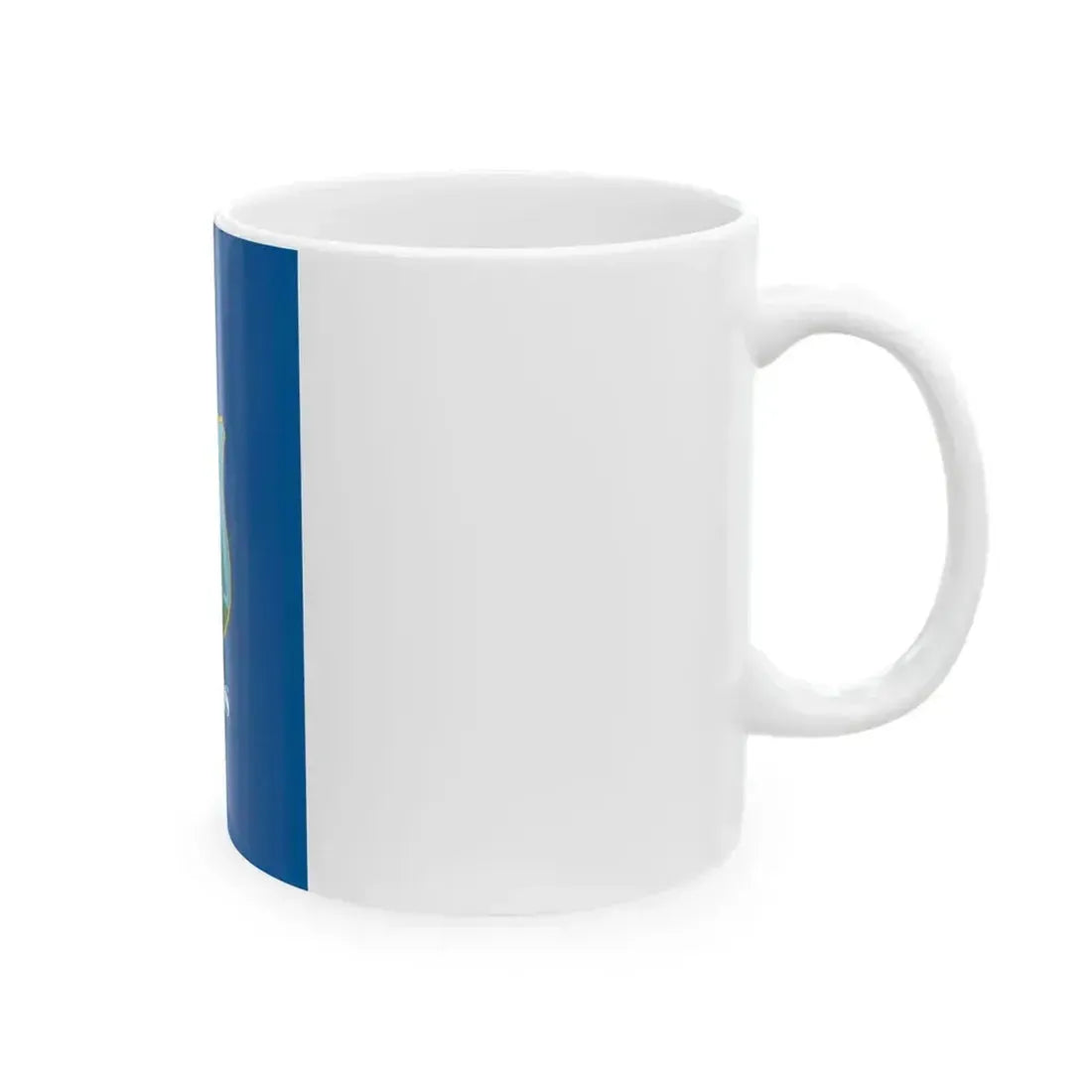 Flag of Hajos (Hungary) White Coffee Mug - Go Mug Yourself