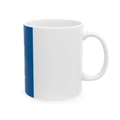 Flag of Hajos (Hungary) White Coffee Mug - Go Mug Yourself