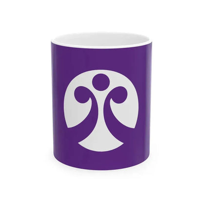 Flag of Hakata Fukuoka (Japan) White Coffee Mug 11oz - Go Mug Yourself