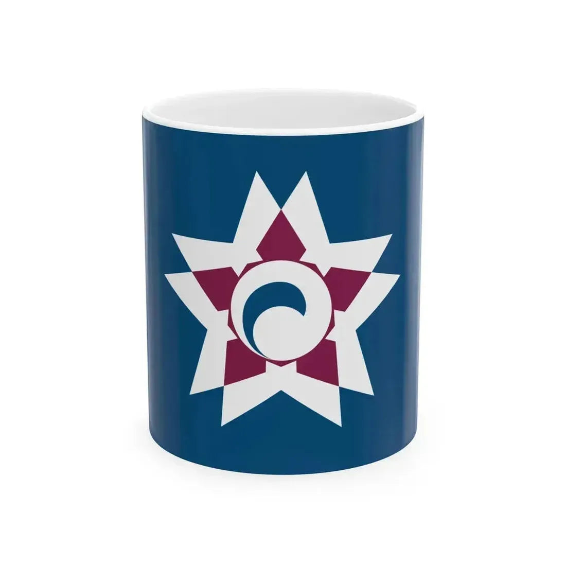 Flag of Hakodate Hokkaido (Japan) White Coffee Mug 11oz - Go Mug Yourself