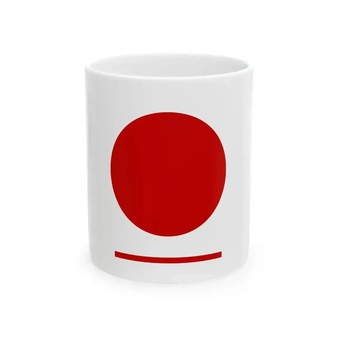 Flag of Hakuai Sha (Japan) White Coffee Mug 11oz - Go Mug Yourself