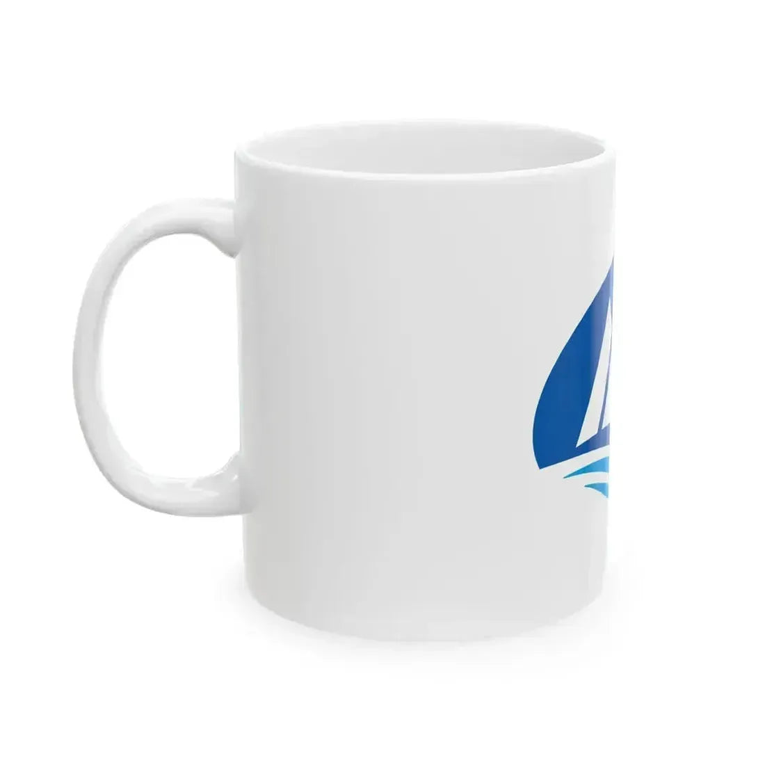 Flag of Hakusan Ishikawa (Japan) White Coffee Mug - Go Mug Yourself