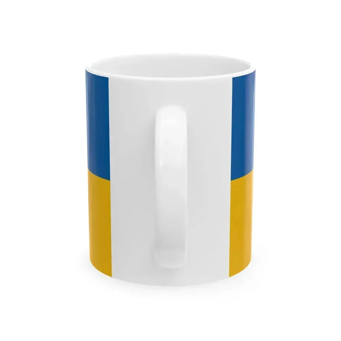 Flag of Halasztelek (Hungary) White Coffee Mug - Go Mug Yourself