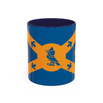 Flag of Halifax Canada - Accent Coffee Mug 11oz Navy - Go Mug Yourself