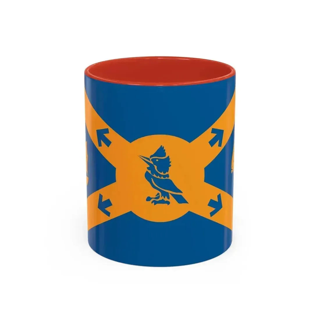 Flag of Halifax Canada - Accent Coffee Mug 11oz Red - Go Mug Yourself